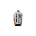 thumbnail image 1 of Fly Society Camiseta gráfica The Fly Away Paradise para hombre, gris, pequeña, 1 of 1