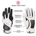 thumbnail image 3 of Guante de golf Zero Friction para hombre, mano izquierda, talla única, naranja, 3 of 4