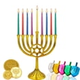 thumbnail image 3 of Velas de Janucá The Dreidel Company Jerusalem, paquete de 20, 3 of 7