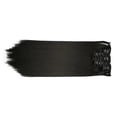 thumbnail image 4 of Extensión de Cabello sintético de moda con clip 24 pulgadas color negro, 4 of 12