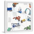 thumbnail image 2 of Marmont Hill Trucks and Heavy Equipments Framed Wall Art, 2 of 6
