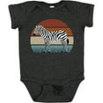 thumbnail image 3 of Inktastic Zebra Safari Animal Sunset Boys or Girls Baby Bodysuit, 3 of 5