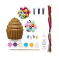 thumbnail image 5 of Kid Made Painting Kits for Kids Paint Your Own Paper Mache Cupcake Craft Kit, 5 of 5