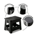 thumbnail image 3 of 9 inch Folding Step Stool Portable Non-Slip Step Stools 300 lbs. weight capacity for Adults and Children for Home and Camping, 3 of 8