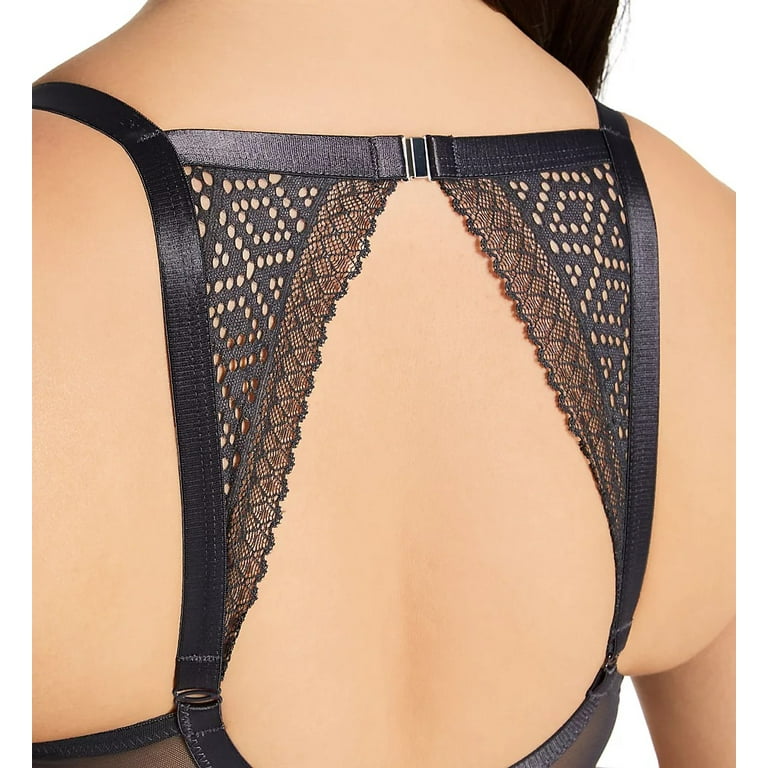 CLEO BY PANACHE Graphite Atlanta Underwire Plunge Bra, US 28F, UK