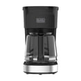thumbnail image 1 of BLACK+DECKER CAF&Atilde;?CRAFT 12-Cup Coffee Maker, One-Switch Drip Coffeemaker with Vortex Showerhead Technology, Sneak-A-Cup, Keep Warm Function, Stainle, 1 of 15