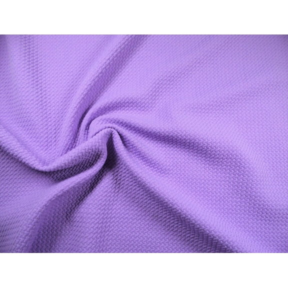 Bullet Textured Liverpool Fabric 4 way Stretch Lilac Purple Q31 (Yard)