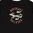 thumbnail image 4 of Inktastic Aircraft Spotter Plane Lover Boys or Girls Long Sleeve Toddler T-Shirt, 4 of 5
