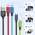 thumbnail image 2 of Cable de carga Firsting Dual Type-C 4 en 1 [paquete de 1, 1,5 m], 2 of 9