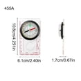 thumbnail image 5 of Multifunctional Compasses Navigation Compasses Map Ruler Magnifier Exploring Hiking Map Reading Orienteering Compasses, 5 of 14