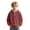 00-&Brick Red284, variant on Tiijoy Boys Quarter Zip Hoodie Kids Casual Cozy Pullover Sweatshirt, Sizes 4-14