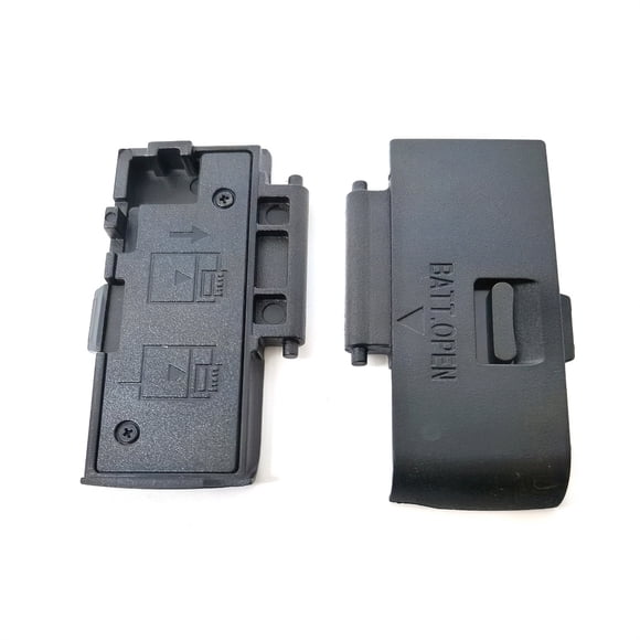Cateissary Tapa de la puerta del compartimento de la batería de la cámara, cubierta a prueba de polvo, reemplazo de la tapa de la pieza, Accesorios de cámara y óptica