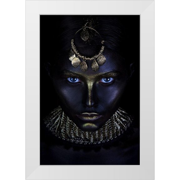 Kovalev, Ivan 11x14 White Modern Wood Framed Museum Art Print Titled - Gold of Maya