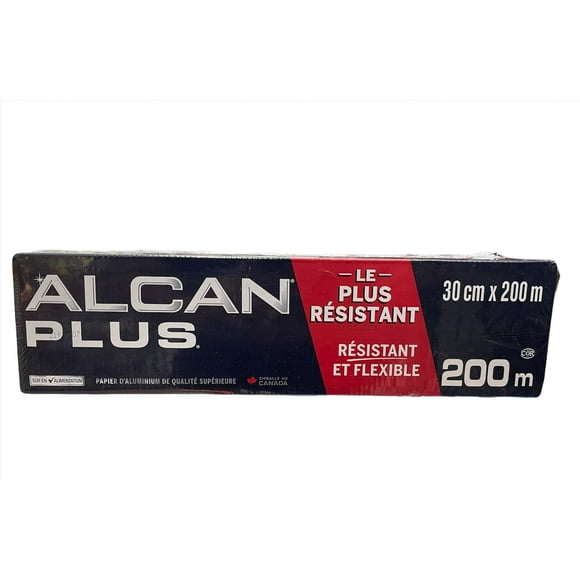 ALCAN PLUS Feuille d'Aluminium Forte 30 cm x 200 M