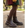 thumbnail image 2 of Botines Para Niña Bambino® Piel Suela Ancha Color Café caqui 21, 2 of 10