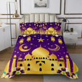 thumbnail image 1 of Erosebridal Ramadan Mubarak Coverlet Set Queen, Flower Castle Bedding Set, Cartoon Galaxy Decor 3pcs, 1 of 5