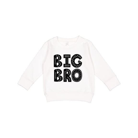 Inktastic Brother Big Bro Toddler Sweatshirt