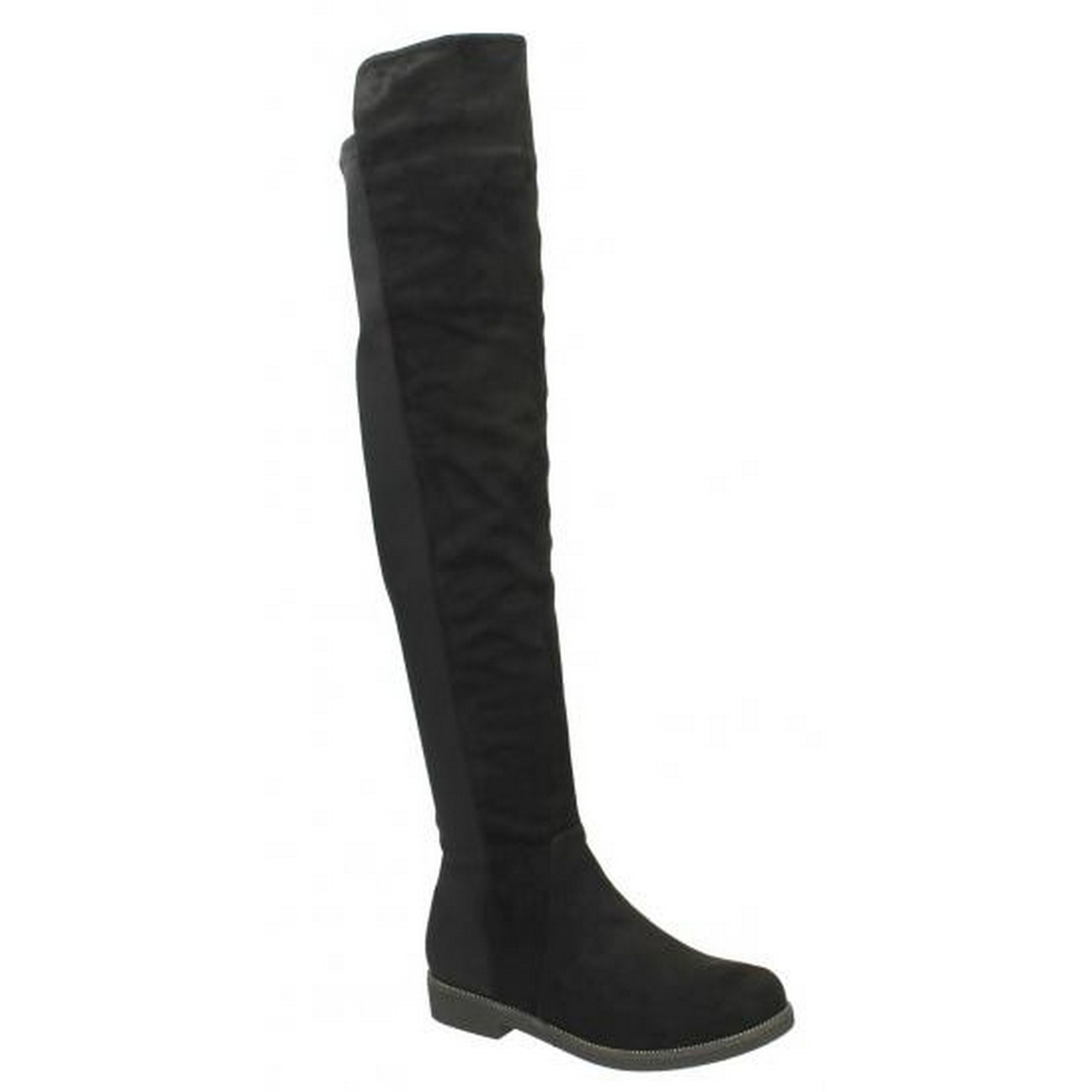 ladies flat knee high boots