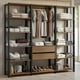thumbnail image 2 of Ropero Closet Madesa Valencia 188cm MP 01, 2 of 5