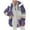 Purple, variant on Womens Jacket Fashion Long Sleeve Color Block Faux Shearling Coat Warm Hooded Zip Up Fuzzy Winter Jacket with Pockets Winter Gift for Women