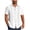 F-043 White, variant on Black Sport Athletic Bowling Beach Casual Button T Shirts for Man Fall Summer Short Sleeve High Neck Floral Hippie Medieval Hawaiian Tee Shirt Tops Man 2026 Clothing XXL