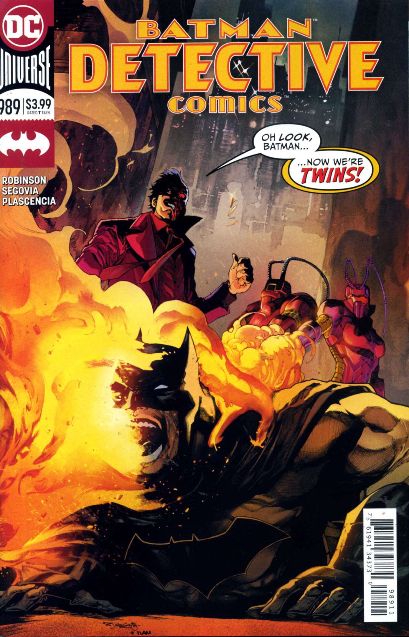 Cover of Detective Comics #989