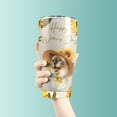 thumbnail image 3 of Happy Women's Day Siamese Sunflower Vintage Proud Mom 30oz Stainless Steel Tumbler Insulated Cup with Lid Cat Lover Kitten Owner Gifts - 02030, 3 of 5