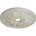 thumbnail image 3 of Ekena Millwork 23 5/8"OD x 3 7/8"ID x 2 1/8"P Jamie Ceiling Medallion (Fits Canopies up to 3 7/8"), Hand-Painted Flash Blue, 3 of 6
