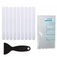 thumbnail image 2 of 1 Pack of Anti-Slip Stickers + Scraper 24Pcs Non Slip Bathtub Stickers Shower Floor Non Slip Grip Stickers With Scraper Bathroom Products, 2 of 9