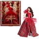 thumbnail image 1 of Barbie 2024 Holiday Barbie Dolls, Seasonal Collector Toy, Barbie Signature, Plaid Gown with Red Bow, Displayable Packaging, Dark Brown Hair, 1 of 5