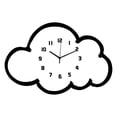 thumbnail image 3 of Reloj de pared con diseño de nube, silencioso, bonito y elegante, decorativo, para comedor. L, 3 of 9