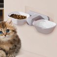 thumbnail image 5 of Cat Bowls, Wall Mounted Cat Food Dish, Cat Food and Water Bowls, ,, 5 of 8