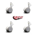 thumbnail image 2 of 2 Inch MRI Safe Casters – 7/16 Grip Ring Stem – Set of 4 – Service Caster, 2 of 2