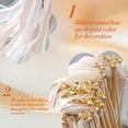 thumbnail image 3 of NOGIS 20Pcs Ribbon Sticks Wands Streamers with Bells Silk Fairy Stick Party Ribbon Streamers for Wedding Party, Birthday and Holiday Activities-Champagne, 3 of 4
