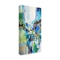 thumbnail image 2 of Trademark Fine Art 'Blue and Green III' Canvas Art by Jennifer Gardner, 2 of 3