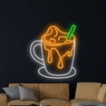 thumbnail image 4 of Handmadetneonsign Hot Cocoa Chocolate Neon Sign, Chocolate Wall Art Decor, Coffee Drink Shop Wall Decor, 4 of 5