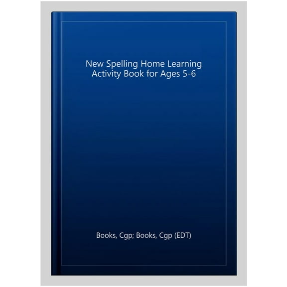 New Spelling Home Learning Activity Book For Ages 5-6