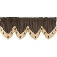 thumbnail image 5 of VHC Brands Kettle Grove Star Valance 20x72 Country Curtain, Creme, 5 of 10