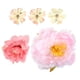 thumbnail image 1 of 5 piezas de clips para el cabello con flores, flores falsas para el cabello, accesorios para el cabello para mujeres y niñas, rosa púrpura, 1 of 7