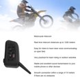 thumbnail image 4 of Casque Intercom Moto en Temps Réel, Communication Vocale Claire IP65 Étanche Interphone Moto pour Activités Extérieures, 4 of 7