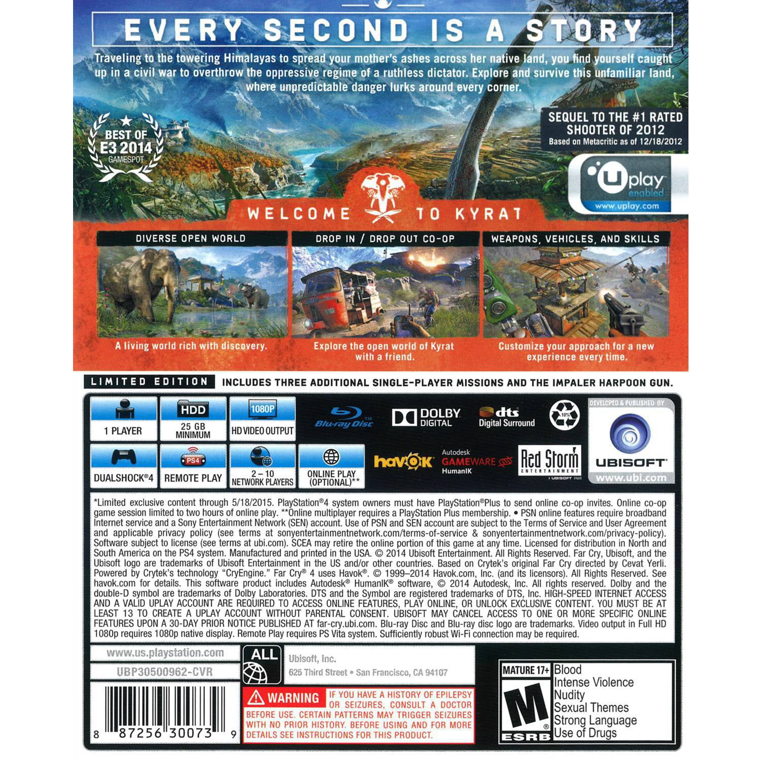 Jogo Far Cry 4 - Ps4 em Promoção na Americanas