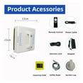 thumbnail image 6 of Window Cleaning Robot Electric Window Cleaner Robot Smart Route Planning For Home Appliance For Windows, Tiles, Bathrooms ,Slim Compact Design, 6 of 9