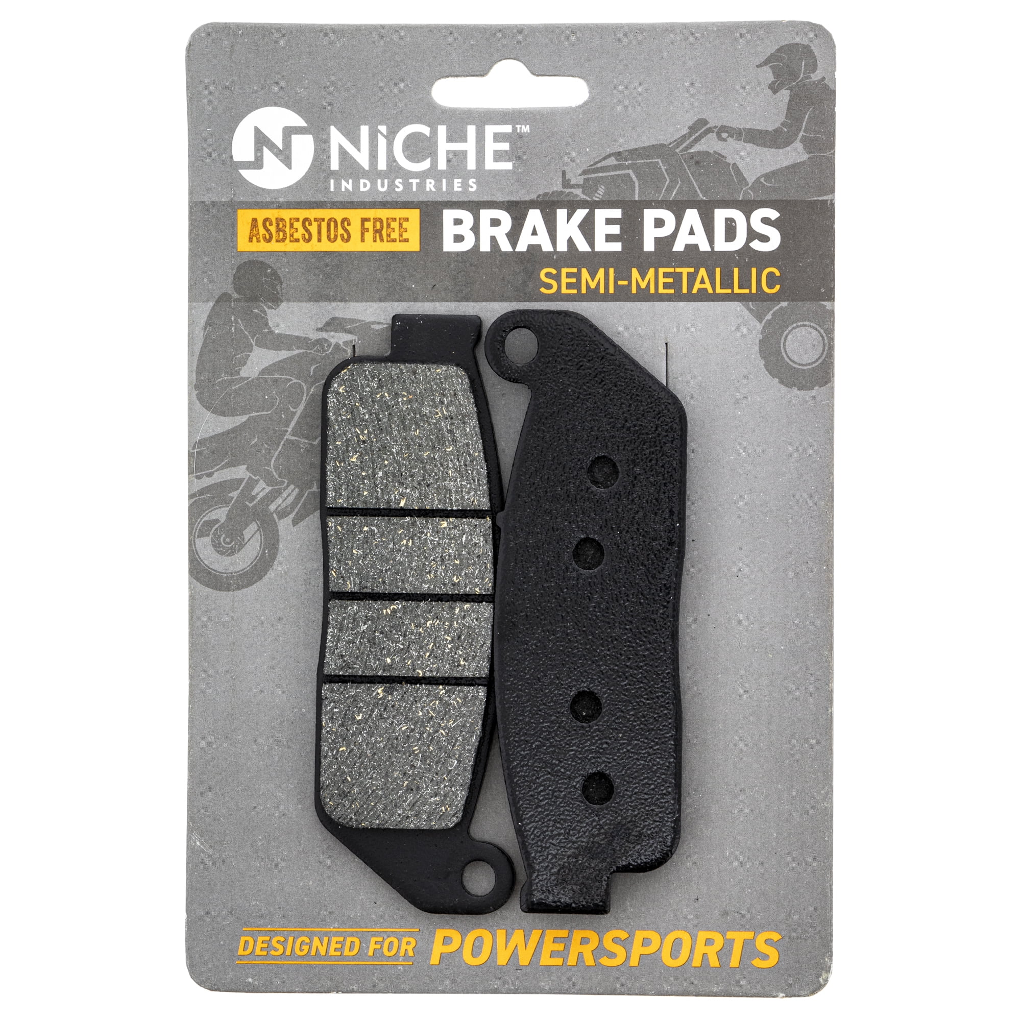 NICHE Brake Pad Set For Indian Scout 2205849 Front SemiMetallic