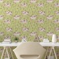 thumbnail image 3 of Ambesonne Cattle Peel & Stick Wallpaper for Home, Cheerful Livestock Theme, 13"x72", Multicolor, 3 of 6