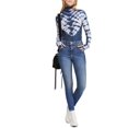thumbnail image 5 of Free People Women's Riley Seamed Skinny Jeans in Daybreak (Blue) Size 26, 5 of 5