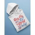 thumbnail image 3 of Stay Fly Its 4Th July Hoodie Men -Image by Shutterstock, Male 3X-Large, 3 of 4