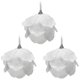 thumbnail image 1 of Christmas tree decoration pendant petal glitter powder foam ball snow white Christmas ball pendant -- large petal box RYT1187-8cm Material: foam; 3 ba, 1 of 5