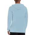 thumbnail image 2 of Men's Long Sleeve Shirts UV UPF 50+ Sun Protection Quick Dry Shirt Rash Guard Mesh Fishing Athletic T-Shirts Light Blue L, 2 of 8
