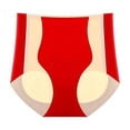 thumbnail image 5 of Fgnfyis Culottes Taille Haute pour Femmes en Soie Glacée Sans Couture pour Lifting Post-Partum Culottes Triangle Confortables Culottes Rouges m, 5 of 5