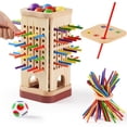 thumbnail image 1 of Juego de mesa educativo Montessori de madera Pinshoon, 1 of 7